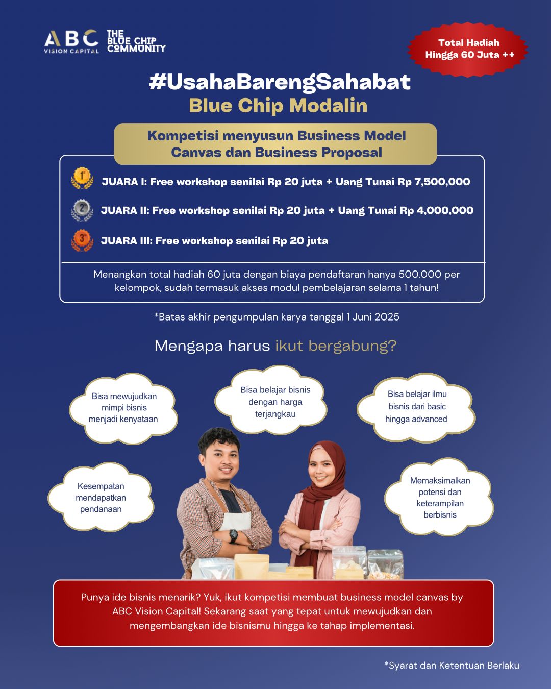 Blue Chip Modalin dengan #UsahaBarengSahabat